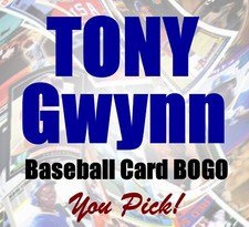 Tony Gwynn ~ Baseball Card BB BOGO  "Buy 1 get 2 free"   You Pick!   ~ S1
