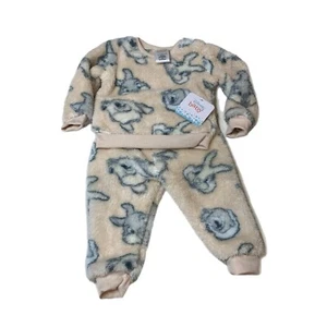 NWT Disney Baby Bambi Thumper Plush Jogger Set 6-9M - Picture 1 of 2