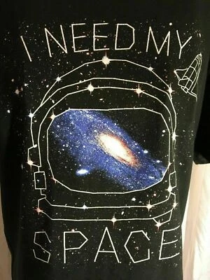 "I need my space" youth t shirt size 14/16  Space travel, astronaut RAISING DION - Image 1 of 4