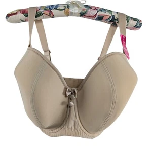 CurvyKate Womens Luxe Strapless Bra sz 28GG Biscotti Underwire Adjustable Straps - Picture 1 of 13