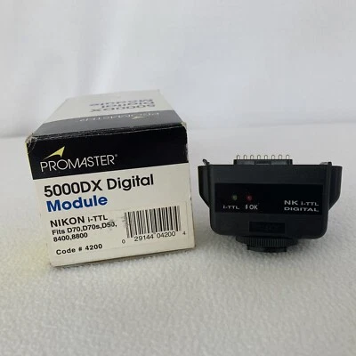 Módulo digital ProMaster 5000DX para flash Nikon iTTL #4200 Foto 1 de 4