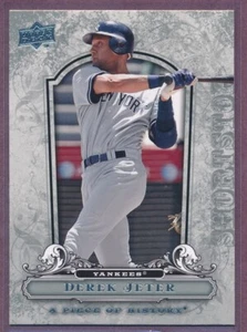 2008 Upper Deck A Piece Of History Derek Jeter #64!! - Picture 1 of 2