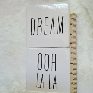 Rae Dunn Inspired Signs, tiered tray sign, shelf sitter , accent or motivational - Picture 1 of 7