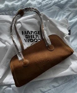 Bolso Baguette Suave MARGE SHERWOOD_Castaño Nubuck/ - Imagen 1 de 3