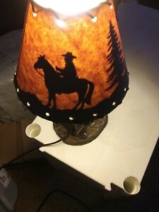 Econolite  Motion Lamp Night Rider Cowboy western Desk lamp Rockabilly Vintage Bedroom Enchanted Lantern LA California