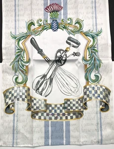 Mackenzie Childs Whisk Geschirrtuch brandneu - Bild 1 von 10