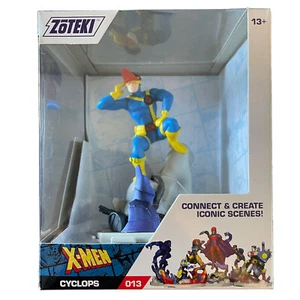 ZoTEKI X-Men Collection Cyclops #13 Connect & Create Figurine Iconic Scenes 12cm - Picture 1 of 5