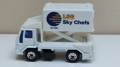 Matchbox 1:80 FORD Container Scherenhebewagen scissors truck LSG Sky Chefs 1998 - Bild 1 von 4