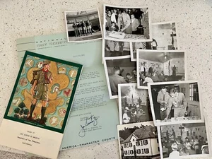 1963 Pfadfinder San Francisco Kalifornien Adler Pfadfinder Fotos, signierter Brief, Prog. - Bild 1 von 1