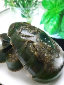 POWERFULL BASIL AND ROSEMARY NATURAL HANDMADE SOAP GREAT FOR ACNE 3.5 OZ - Picture 1 of 5