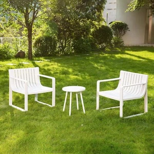 3-Piece Patio Table & Chairs Set for Outdoor Use - Picture 1 of 7