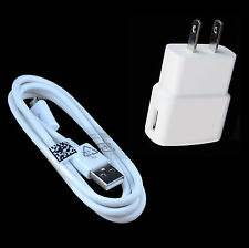 6FT Samsung Galaxy S3 S2 S4 Micro USB Data Cable +Home Wall Charger OEM Quality