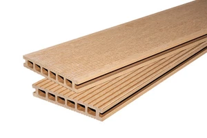 20 m² WPC PREMIUM Terrassendielen Sand Holz Kunststoff BPC Balkon Terrassenholz - Bild 1 von 3