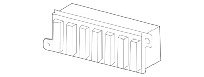 Mercedes Benz Genuine G500 G 65 63 55 AMG G550 2002-2018 Fuse Box 463540055064 - Image 1 of 3