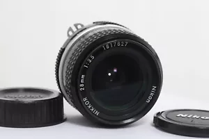 NIKKOR 28MM F/3,5 PARA NIKON AI, OBJETIVO GRAN ANGULAR MANUAL MADE IN JAPAN - Imagen 1 de 13