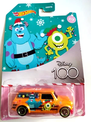Collectible Mattel Hot Wheels Monsters Disney 100 Years 1967 Austin Mini Van 2/5 - Image 1 of 4