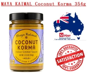 NEW USA Made Maya Kaimal Coconut Korma 354g Indian Simmer Sauce + Free Shipping - Picture 1 of 3