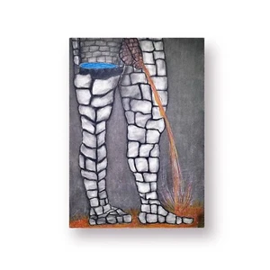 ALVARO ALMAGUER. Drawing. Contemporary art. Cuban Art. Collectable. Crayola. - Picture 1 of 6