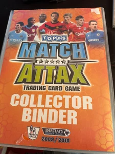 09/10 Topps Match Attax Premier League Trading Card Binder with 396 Cards - Picture 1 of 24