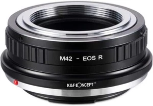 K&F Concept Lens Mount Adapter for M42 Screw Mount SLR Lens to Canon EOS R - Picture 1 of 6