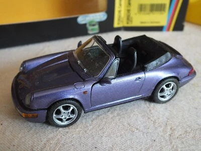 Schabak 1110 Porsche Carrera 2 cabrio 1990 perfetta/scatola 1/43 - Immagine 1 di 4
