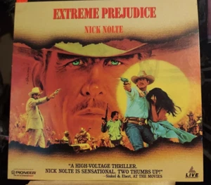 EXTREME PREJUDICE 1987 Widescreen / LD Laserdisc Walter Hill Ironside Nolte - Picture 1 of 4