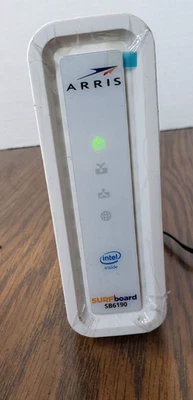 Arris SB6190 SURFboard 1GHZ LPF DOCS 3.0 Modem White - Image 1 of 4