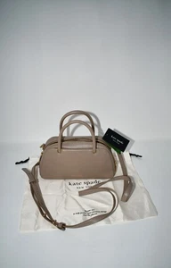 kate spade Grace Leather MINI Bag in Taupe #KL576 NWT Details: Leather Lined Top - Picture 1 of 6