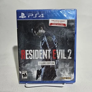 Resident Evil 2 Deluxe Edition (PlayStation 4 PS4) NUOVO sigillato in fabbrica - Foto 1 di 11