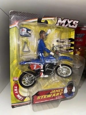 2011 James Stewart Yamaha YZ 450F SX Motocross Dirt Bike San Manuel Toy Diecast - Image 1 of 4