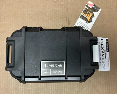 [NOVO] (RKR400-0000-BLK) Pelican Ruck Case R40, Preto - Imagem 1 de 4