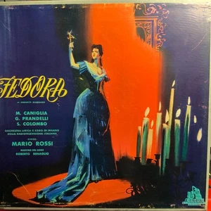 GIORDANO-FEDORA-CANIGLIA-ORIGINAL CETRA RECORDS 2-LP VINYL BOX SET-USED-ITALY - Picture 1 of 5