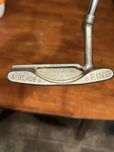Seltener Linkshänder Ping A-Blade Putter Karsten Mfg. Klassiker Vintage | Top! - Bild 1 von 19