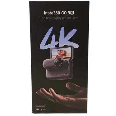 Insta360 GO 3S 128GB Action Camera Black - Image 1 of 4