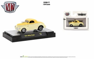 M2 Machines Auto Thentics 1:64 1941 Willys Coupe Release 77 - Picture 1 of 1