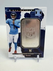 Cam Ward 2025 Panini impecable novato NFL escudo barra de plata/35 RC #2 - Imagen 1 de 2