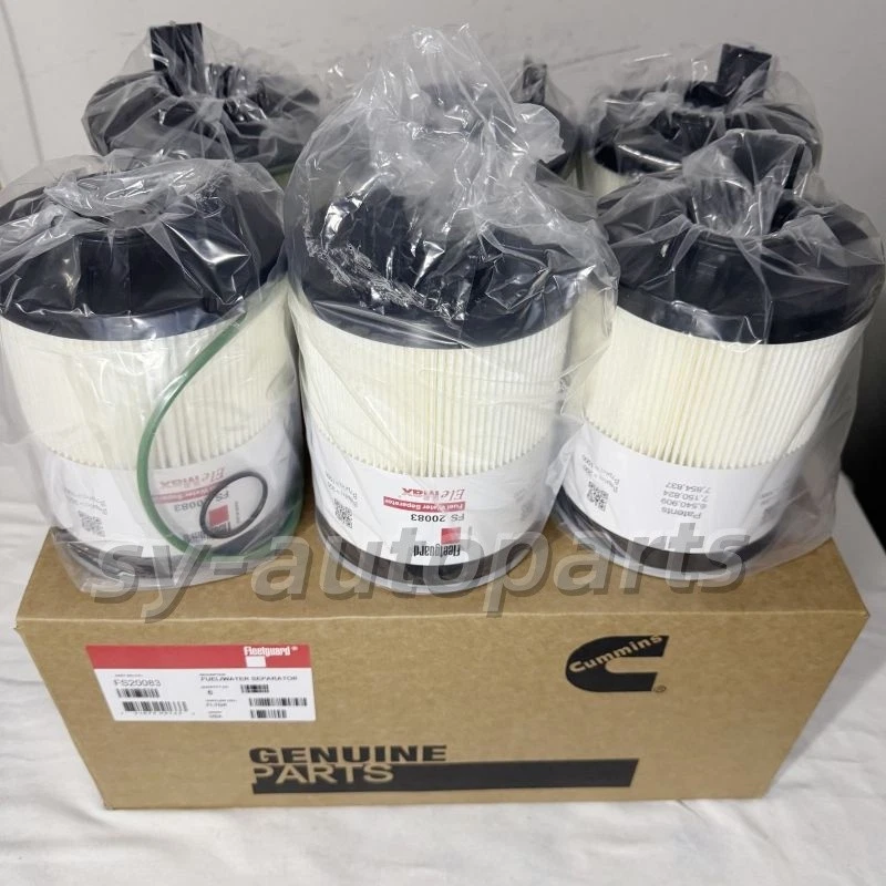 6PCS FS20083 Fuel Water Separator Filter for ISX DD13 DD15 DD16 NEW - Image 1 of 4