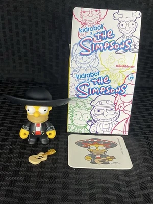Kidrobot The Simpsons Series 2 3” Mariachi Homer Vinyl Mini Figure - Image 1 of 4
