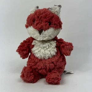 Mary Meyer Puttling Fox Plush 6" Stuffed Putty Animal Toy Rare HTF Fluffy Soft - Picture 1 of 10