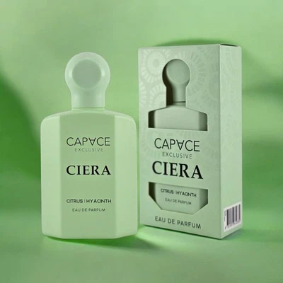 Capace Exclusive CIERA Eau de Parfum 100ml | Citrus & Hyacinth Vegan Damenduft