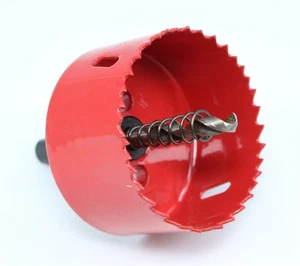 2.5 inch (65mm) High-Speed Saw Hole with Pilot Drill - Picture 1 of 2