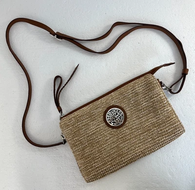 Bolso sin asas Brighton Contempo Collection bolso bandolera cuero natural Foto 1 de 4