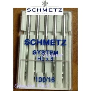 Aghi per macchina da cucire Schmetz HLx5 HL x 5 100/16 adatti per Pfaff 1200 Grand Quilter - Foto 1 di 1