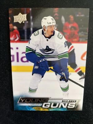 22-23 UD Series 2 Hockey Young Guns 454 Nils Aman - Image 1 of 2