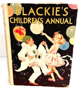 Vtg 1937 Blackie's Children's Annual - Hardcover - Bild 1 von 5