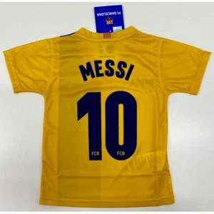 Maglia Messi Barcelona Ufficiale Gialla 2 anni sottocosto - Picture 1 of 2