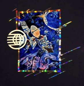 Disney World Epcot Holo Raumschiff Erde Urlaub Large T-Shirt Custom Retro - Bild 1 von 3