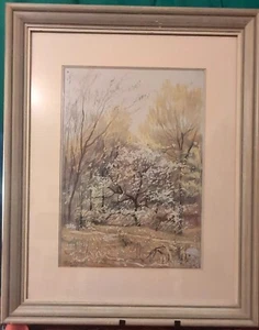 27 x 22 1945 Fritz Cornwell Gemälde - Bild 1 von 4
