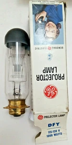 GE DFY 1000 vatios 115-120 voltios bombilla proyector de colección NOS - Imagen 1 de 1