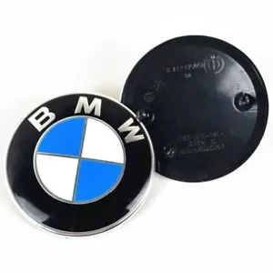 BMW E70 E83 E46 E36 E39 E90 E34 E30 X3 X5 Front 82mm Front Hood Emblem - Picture 1 of 1